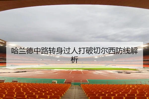 哈兰德中路转身过人打破切尔西防线解析 | Wendingofficial